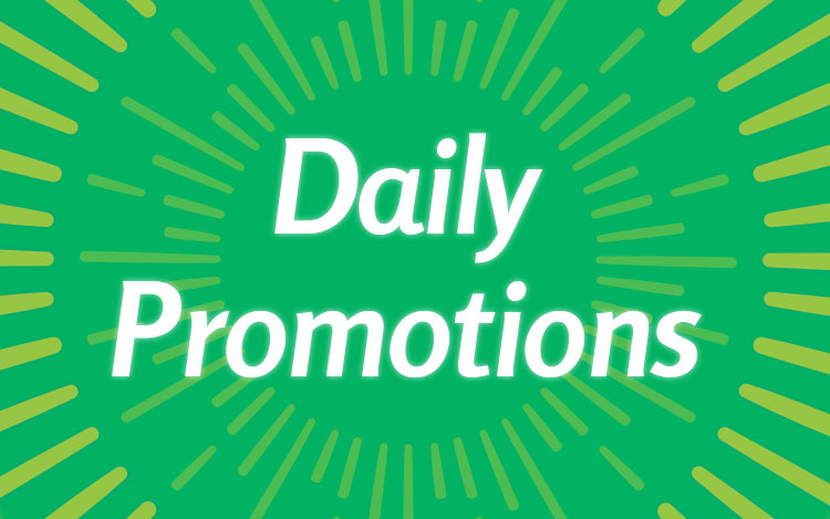 Daily Promotions